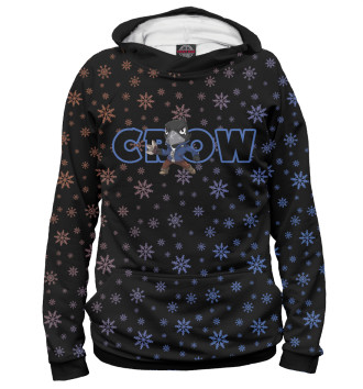 Женское Худи Brawl Stars Crow - Снежный