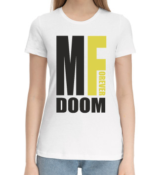 Хлопковая футболка MF Doom Forever