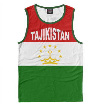 Мужская Майка Tajikistan