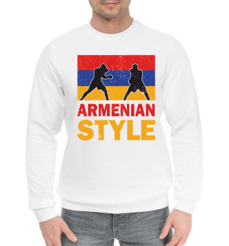 Хлопковый свитшот Армянский стиль