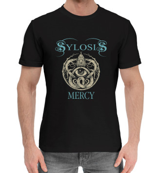 Мужская Хлопковая футболка Sylosis