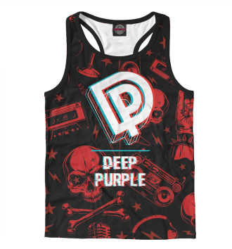 Борцовка Deep Purple Rock Glitch (Red)