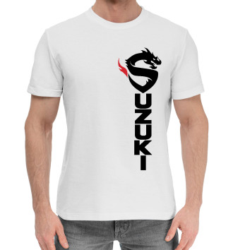 Хлопковая футболка Suzuki