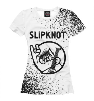 Футболка для девочек Slipknot + Кот