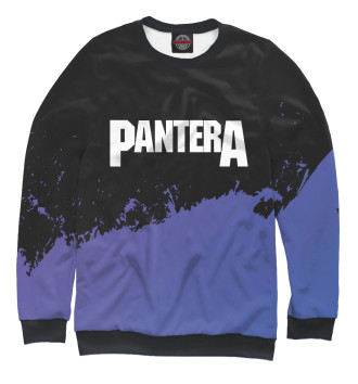 Свитшот для девочек Pantera Purple Grunge