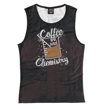 Майка для девочек Coffee and Chemistry