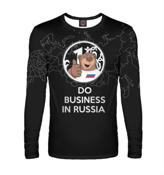 Лонгслив Do business in Russia