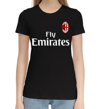 Хлопковая футболка AC Milan