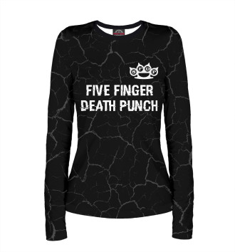 Женский Лонгслив Five Finger Death Punch Glitch Black