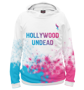Худи Hollywood Undead Neon Gradient (брызги)
