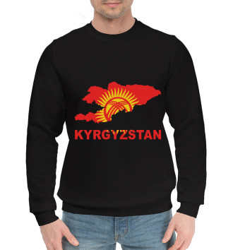 Мужской Хлопковый свитшот Киргизстан