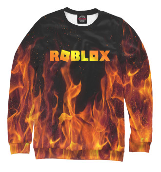 Свитшот для мальчиков Roblox Fire