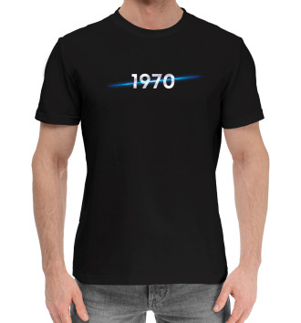 Хлопковая футболка Год рождения 1970
