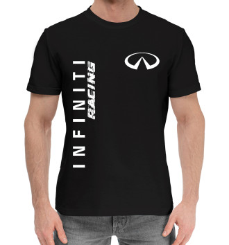 Мужская Хлопковая футболка Инфинити | Racing