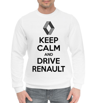 Хлопковый свитшот Будь спок и води Renault