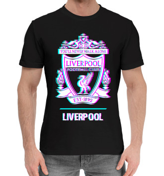 Хлопковая футболка Liverpool FC Glitch