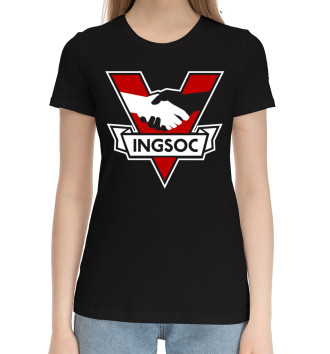 Хлопковая футболка Ingsoc