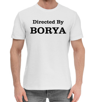 Мужская Хлопковая футболка Directed By Borya