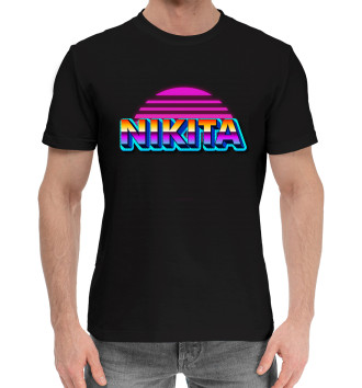 Хлопковая футболка Nikita