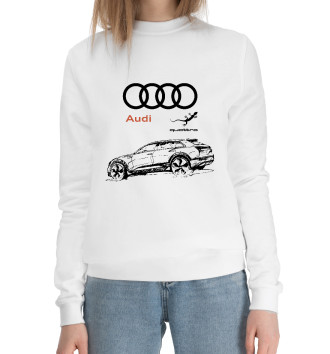 Хлопковый свитшот Audi quattro