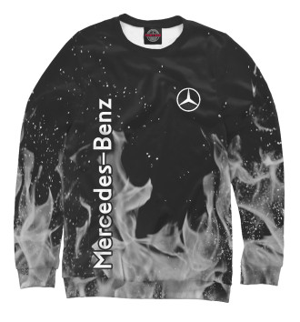 Свитшот для девочек Mercedes-Benz grey fire