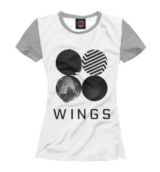 Женская Футболка Wings BTS
