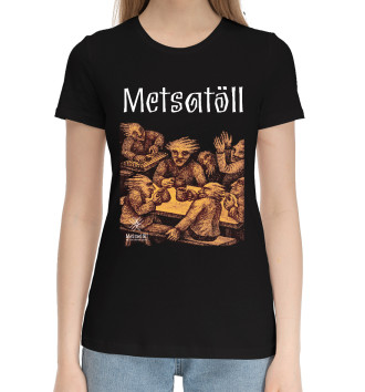Женская Хлопковая футболка Metsatoll
