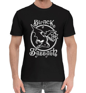 Хлопковая футболка Black Sabbath демон