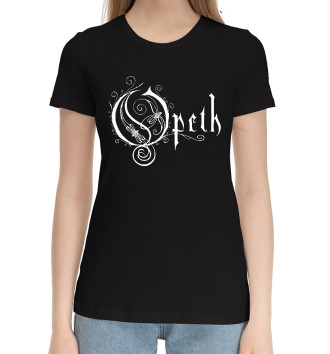 Хлопковая футболка Opeth