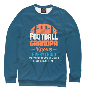 Свитшот для мальчиков American Football Grandpa