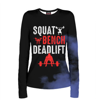Лонгслив Squat Bench Deadlift Gym