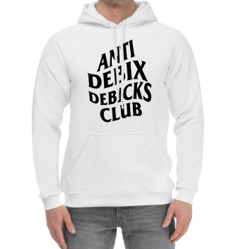Мужской Хлопковый худи Anti debix debicks club