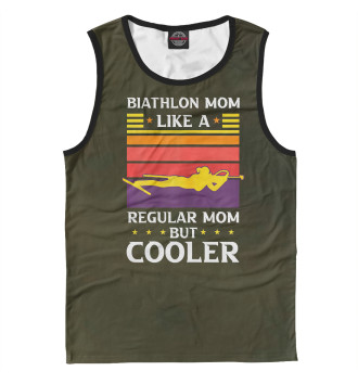 Майка для мальчиков Womens Biathlon Mom Like A