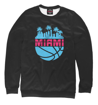 Женский Свитшот Miami Basketball