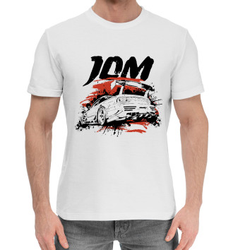 Мужская Хлопковая футболка Nissan 180 SX, JDM