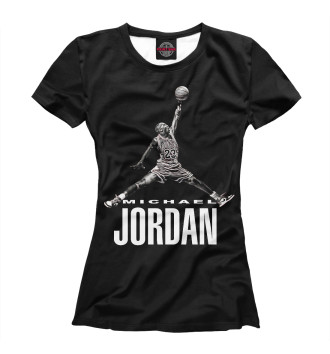 Женская Футболка Michael Jordan