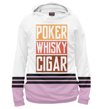 Худи для мальчиков Poker Whisky Cigar