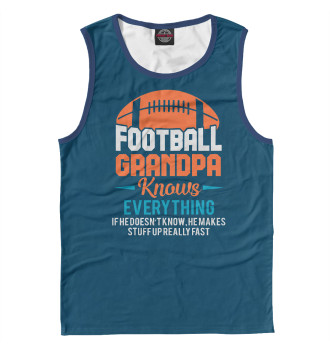 Майка для мальчиков American Football Grandpa