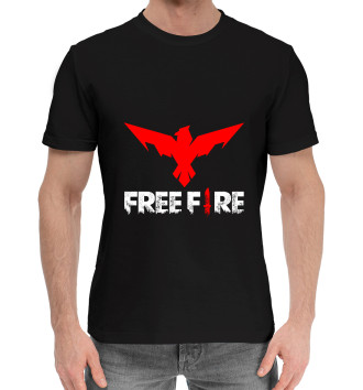 Мужская Хлопковая футболка Garena Free Fire