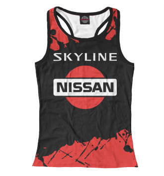 Женская Борцовка Nissan Skyline - Брызги