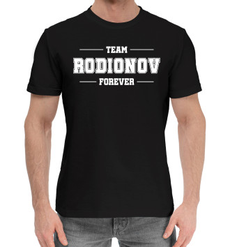 Мужская Хлопковая футболка Team Rodionov