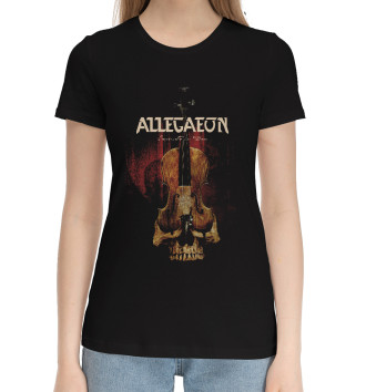 Хлопковая футболка Allegaeon