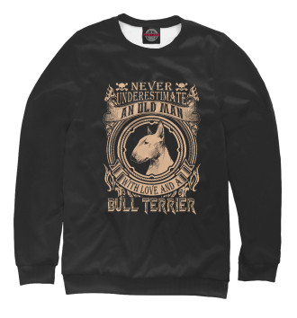 Женский Свитшот Love Bull Terrier