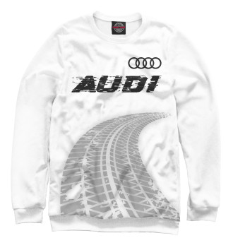 Свитшот для мальчиков Audi Speed Tires на белом