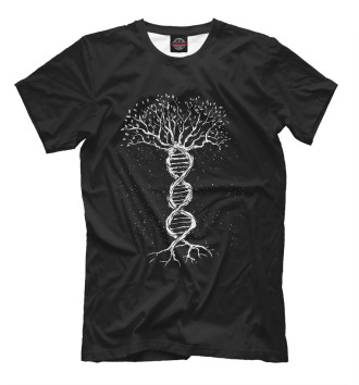 Футболка ДНК дерево