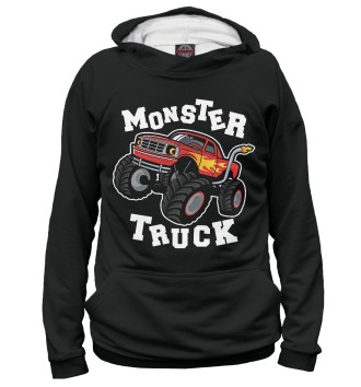 Худи для девочек Monster truck