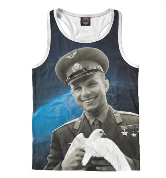 Борцовка Гагарин с голубем мира