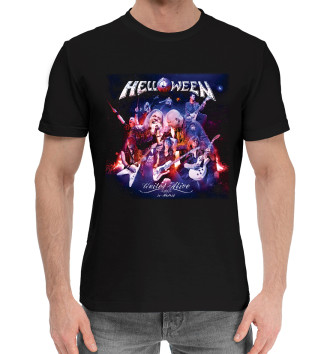 Хлопковая футболка Helloween