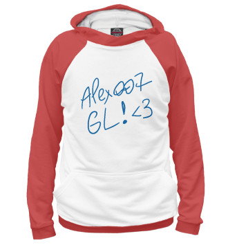 Худи для мальчиков ALEX007: GL (red)
