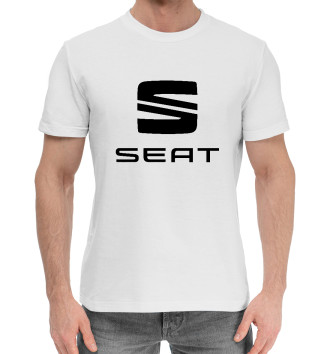 Мужская Хлопковая футболка SEAT